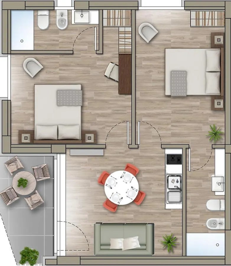 Prada' Home Eco Suites Bardolino Aparthotel